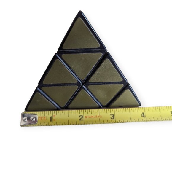 Vintage 1980s Rubik's Pyramid Triangle Puzzle - Picture 6 of 6